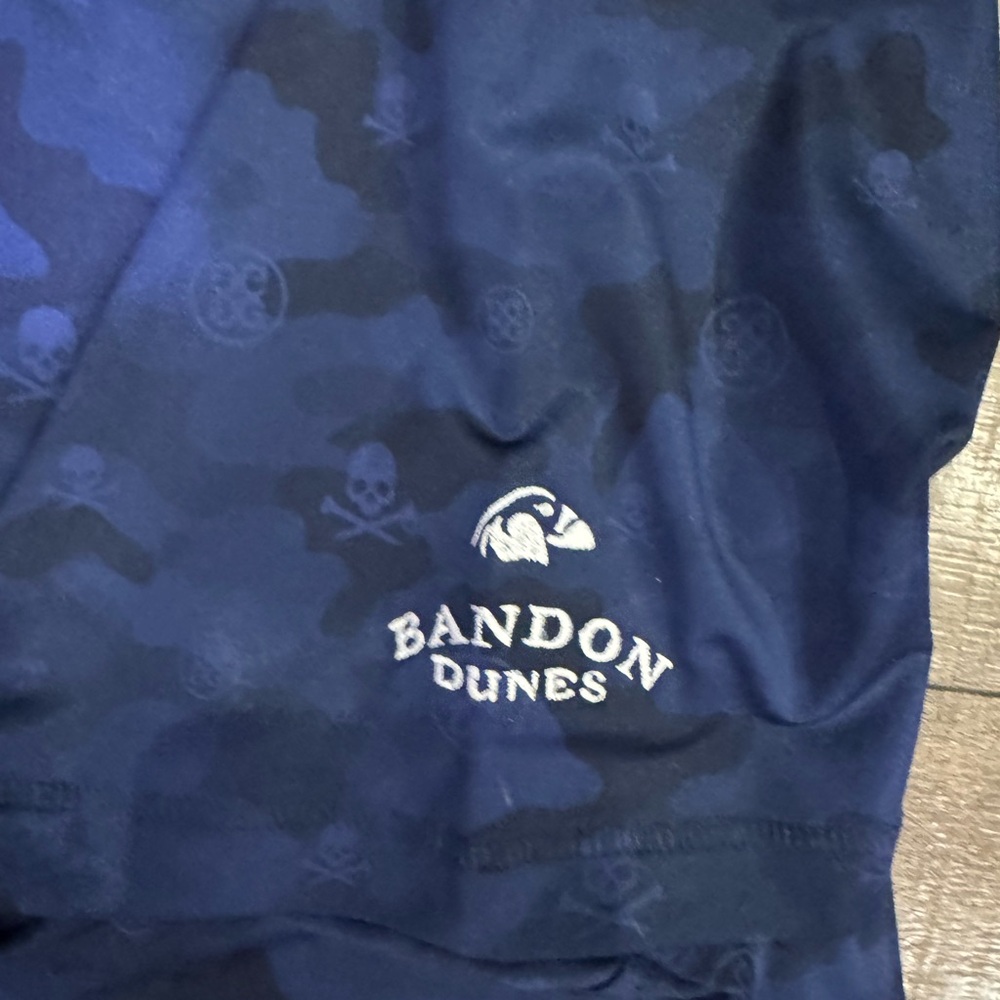 G/Fore Bandon Dunes Blue Camo Shirt
